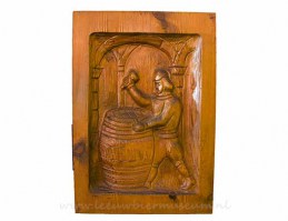 leeuw bier houten bord 02